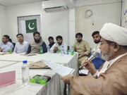 جعفریہ اسٹوڈنٹس کے زیرِ اہتمام آل پارٹیز کانفرنس؛ علامہ شبیر میثمی کی شرکت