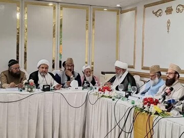 برگزاری نشست شورای علمای ملی پاکستان با محوریت وحدت امت اسلامی در اسلام‌آباد