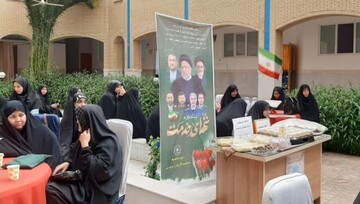 تصاویر/ برگزاری مراسم بزرگداشت شهدای خدمت در ساوه