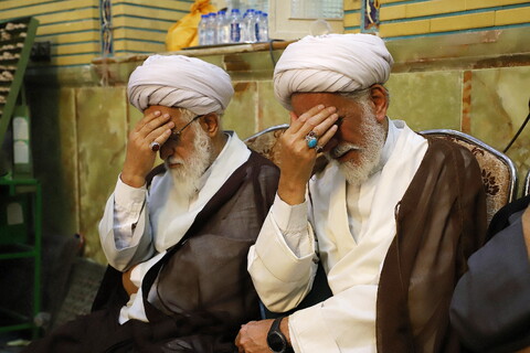 تصاویر/ مراسم بزرگداشت مرحوم حجت‌الاسلام نقده‌دوزان در قم