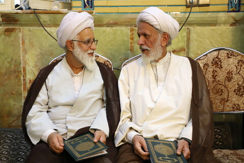 تصاویر/ مراسم بزرگداشت مرحوم حجت‌الاسلام نقده‌دوزان در قم