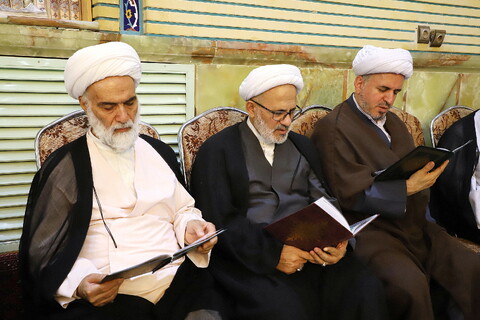 تصاویر/ مراسم بزرگداشت مرحوم حجت‌الاسلام نقده‌دوزان در قم