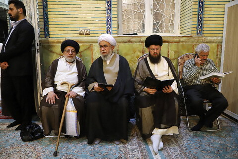 تصاویر/ مراسم بزرگداشت مرحوم حجت‌الاسلام نقده‌دوزان در قم