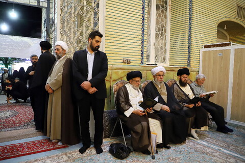 تصاویر/ مراسم بزرگداشت مرحوم حجت‌الاسلام نقده‌دوزان در قم