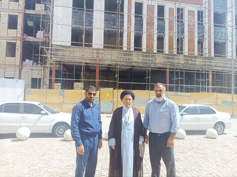 بازدید نماینده ولی فقیه و فرمانده سپاه حضرت ابوالفضل(ع) لرستان از روند میزان پیشرفت طرح زائرسرای مشهد مقدس