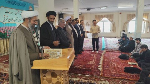 تصاویر/ مرحله استانی مسابقات قرآن و حدیث حوزه‌های علمیه آذربایجان شرقی