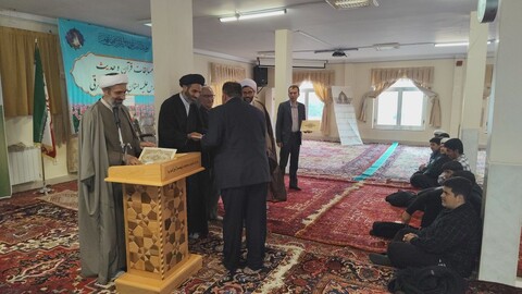 تصاویر/ مرحله استانی مسابقات قرآن و حدیث حوزه‌های علمیه آذربایجان شرقی