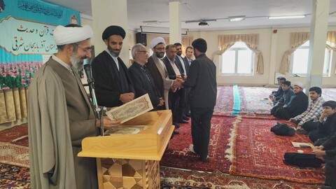 تصاویر/ مرحله استانی مسابقات قرآن و حدیث حوزه‌های علمیه آذربایجان شرقی