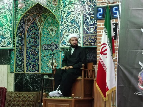 تصاویر/ مراسم بزرگداشت اولین سالگرد  شهدای خدمت در مسجد آیت الله شهیدی