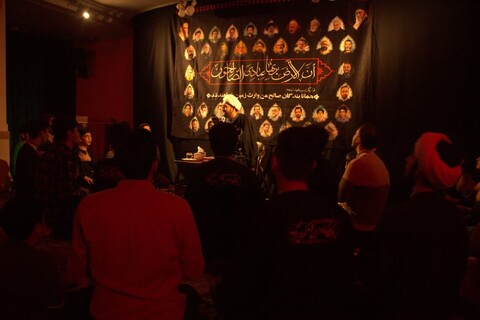 تصاویر/ هیئت هفتگی حوزه علمیه صاحب الزمان (عج)مرند