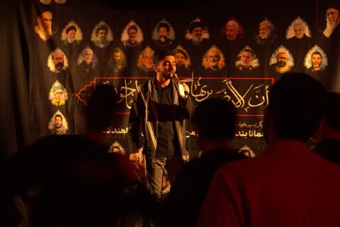 تصاویر/ هیئت هفتگی حوزه علمیه صاحب الزمان (عج)مرند