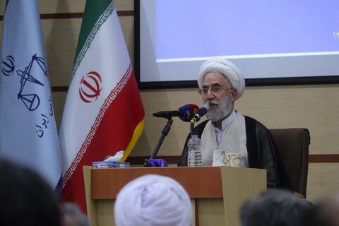 مراسم تودیع و معارفه دادستان عمومی و انقلاب اسلامی مرکز استان خراسان جنوبی