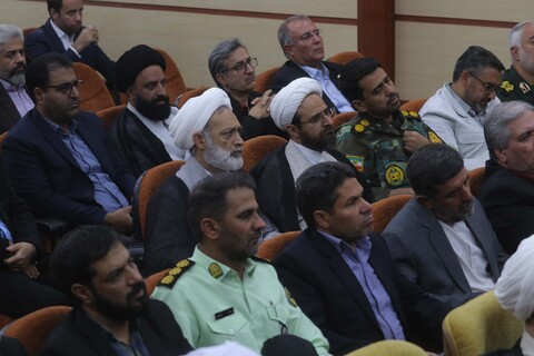 مراسم تودیع و معارفه دادستان عمومی و انقلاب اسلامی مرکز استان خراسان جنوبی