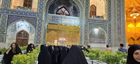 تصاویر/اردوی زیارتی مشهد مقدس ویژه طلاب مدرسه علمیه الزهرا اراک