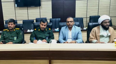 تصاویر/ جلسه ستاد غدیر در کنگان