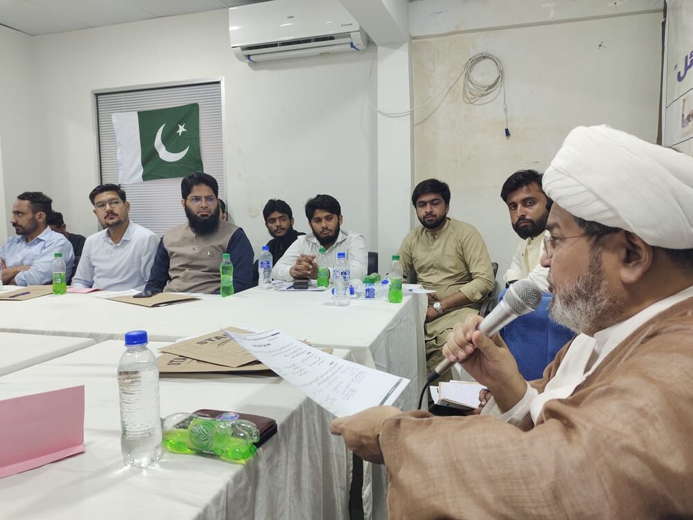 جعفریہ اسٹوڈنٹس کے زیرِ اہتمام آل پارٹیز کانفرنس؛ علامہ شبیر میثمی کی شرکت