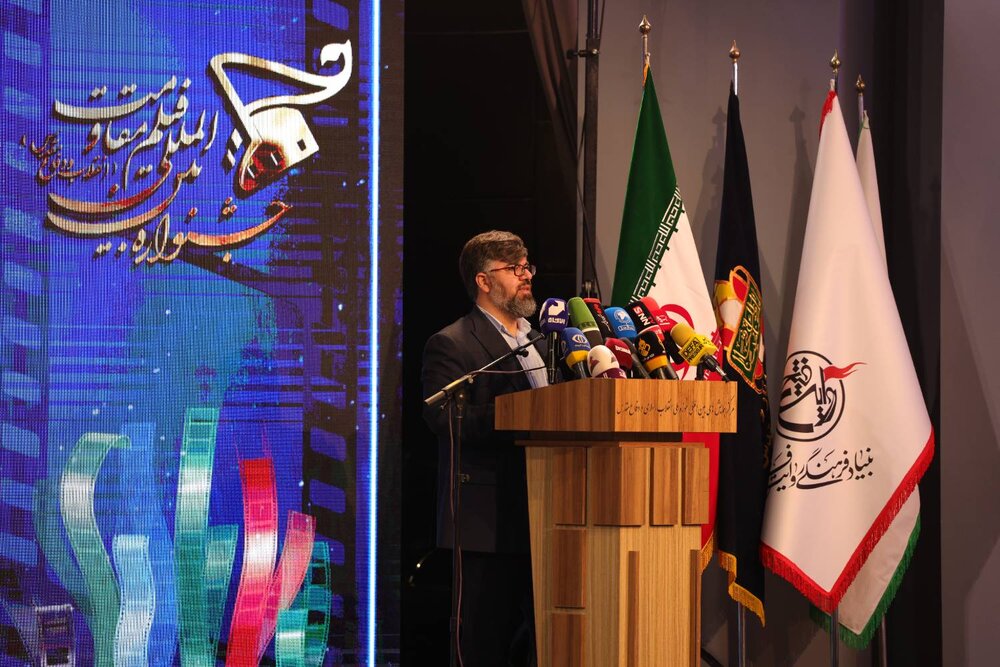 افتتاحیه جشنواره بینالمللی فیلم مقاومت/ سردار سلیمانی: سینمای مقاومت جبهه فرهنگی مقابله با صهیونیسم است