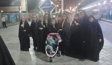 کلیپ| اردوی زیارتی مشهد مقدس ویژه طلاب مدرسه علمیه الزهرا(س) اراک