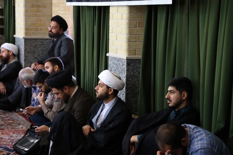 تصاویر / درس اخلاق ویژه طلاب حوزه علمیه همدان