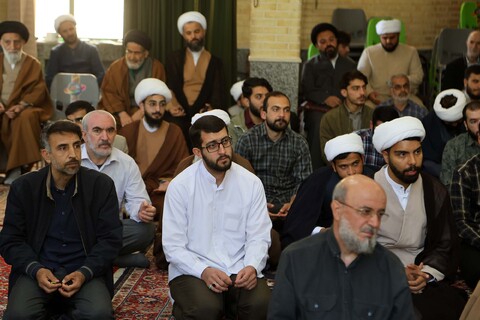 تصاویر / درس اخلاق ویژه طلاب حوزه علمیه همدان