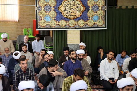 تصاویر / درس اخلاق ویژه طلاب حوزه علمیه همدان