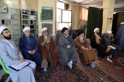 تصاویر / درس اخلاق ویژه طلاب حوزه علمیه همدان