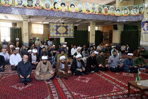 تصاویر / درس اخلاق ویژه طلاب حوزه علمیه همدان