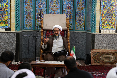 تصاویر / درس اخلاق ویژه طلاب حوزه علمیه همدان