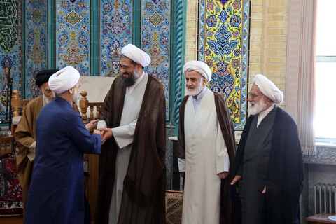 تصاویر / تقدیر از طلاب برتر مدرسه علمیه آیت الله آخوند(ره)