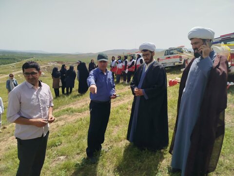 تصاویر/ کاشت نهال به همت مدرسه علمیه نقده