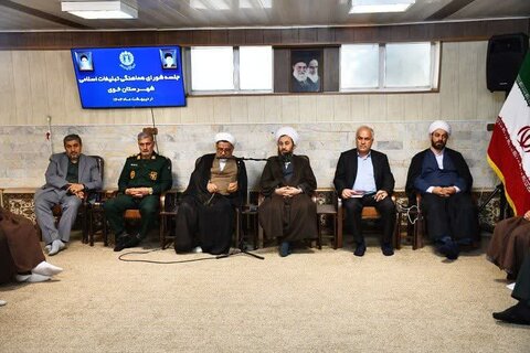 تصاویر/ جلسه شورای هماهنگی تبلیغات اسلامی شهرستان خوی