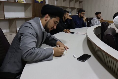 تصاویر/ کارگاه آموزش مداحی برای طلاب مبلغ مدرسه علمیه امام خمینی (ره) ارومیه