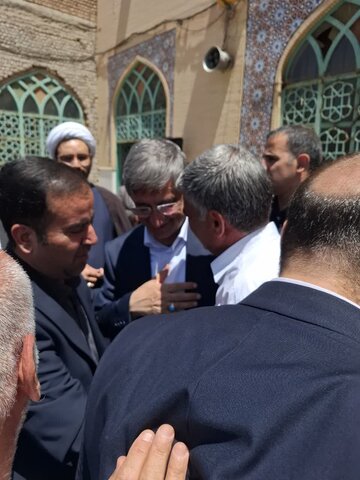 تصاویر مراسم اولین سالگرد شهادت رئیس جمهور شهید و شهدای خدمت در مصلای الغدیر خرم‌آباد