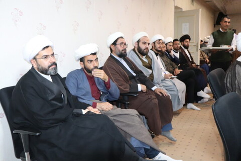 تصاویر / دوره شبهه شناسی و پاسخ گویی در حوزه علمیه بناب