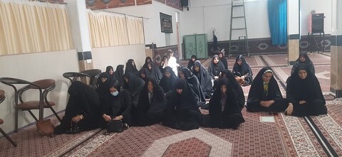 تصاویر/ مراسم اولین سالگرد شهادت آیت‌الله رئیسی در مسجد جامع دندی