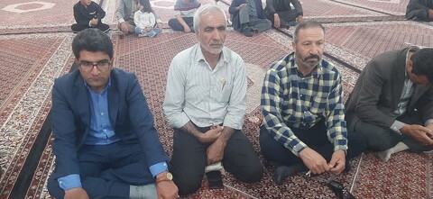 تصاویر/ مراسم اولین سالگرد شهادت آیت‌الله رئیسی در مسجد جامع دندی