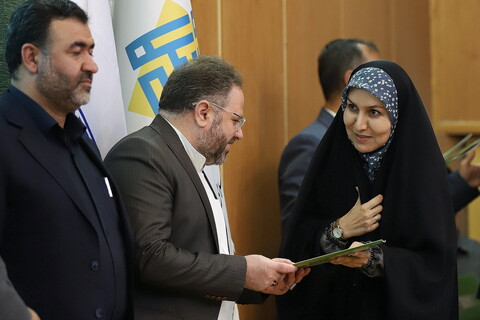 تصاویر/ برگزیدگان دهمین جشنواره رسانه ای ابوذر استان قم