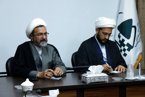 هم اندیشی مرکز رسانه و فضای مجازی حوزه با مجتمع آموزشی و پژوهشی تبلیغ حوزه های علمیه