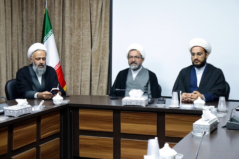 هم اندیشی مرکز رسانه و فضای مجازی حوزه با مجتمع آموزشی و پژوهشی تبلیغ حوزه های علمیه