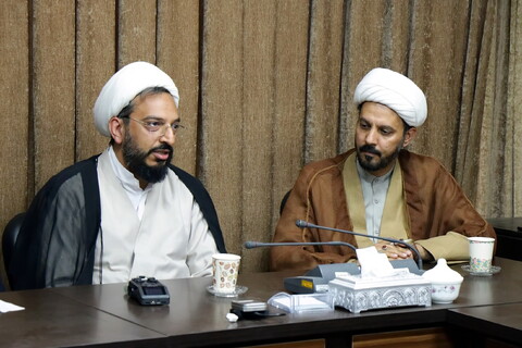 هم اندیشی مرکز رسانه و فضای مجازی حوزه با مجتمع آموزشی و پژوهشی تبلیغ حوزه های علمیه