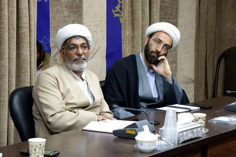 هم اندیشی مرکز رسانه و فضای مجازی حوزه با مجتمع آموزشی و پژوهشی تبلیغ حوزه های علمیه