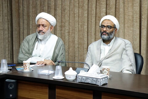 هم اندیشی مرکز رسانه و فضای مجازی حوزه با مجتمع آموزشی و پژوهشی تبلیغ حوزه های علمیه