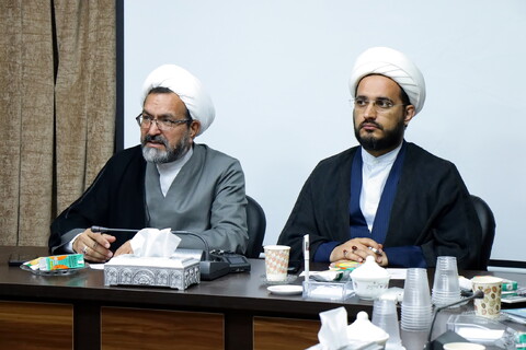 هم اندیشی مرکز رسانه و فضای مجازی حوزه با مجتمع آموزشی و پژوهشی تبلیغ حوزه های علمیه