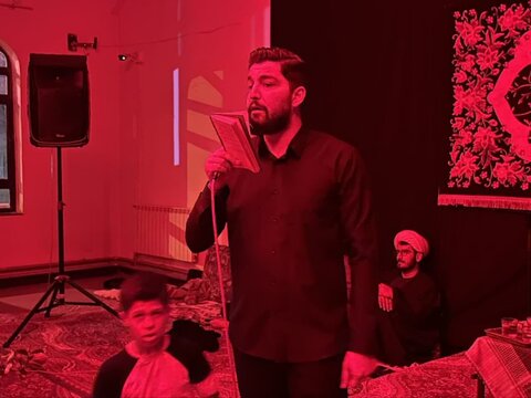 تصاویر/ مراسم هیئت هفتگی مدرسه علمیه امام صادق (ع) نقده