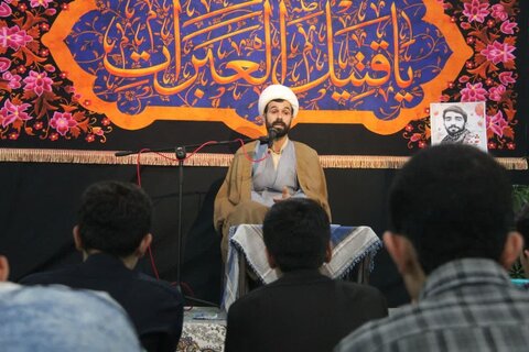 تصاویر/ مراسم هیئت هفتگی مدرسه علمیه امام صادق (ع) نقده