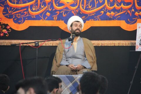 تصاویر/ مراسم هیئت هفتگی مدرسه علمیه امام صادق (ع) نقده
