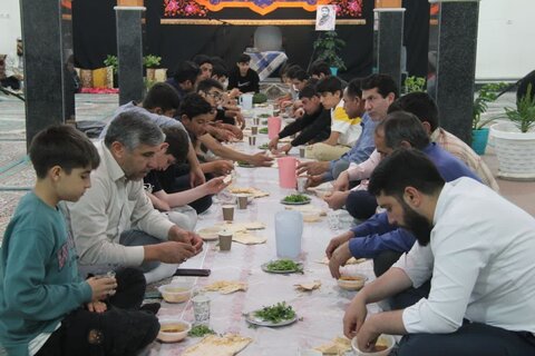 تصاویر/ مراسم هیئت هفتگی مدرسه علمیه امام صادق (ع) نقده