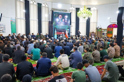 تصاویر | بزرگداشت سالگرد شهدای خدمت در بستان آباد