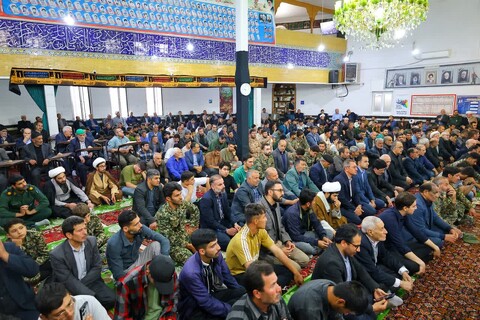 تصاویر | بزرگداشت سالگرد شهدای خدمت در بستان آباد