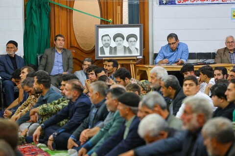 تصاویر | بزرگداشت سالگرد شهدای خدمت در بستان آباد